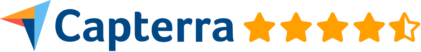 Capterra 4.5 star rating
