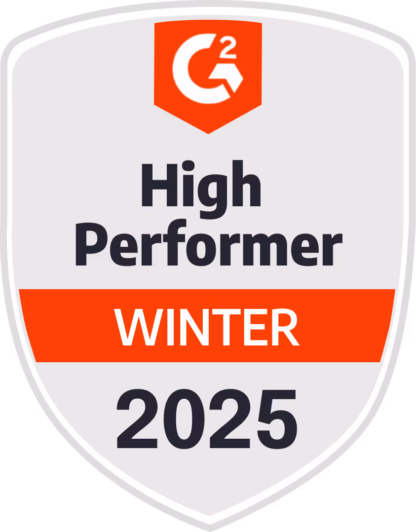 G2 Winter 2025 badge